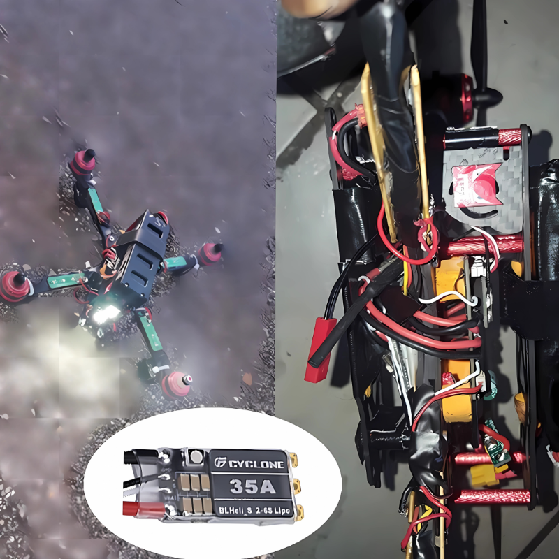 Cyclone 35A BLHeli_S ESC - Hig - Fpv Drone Motor บทวิจารณ์และราคา