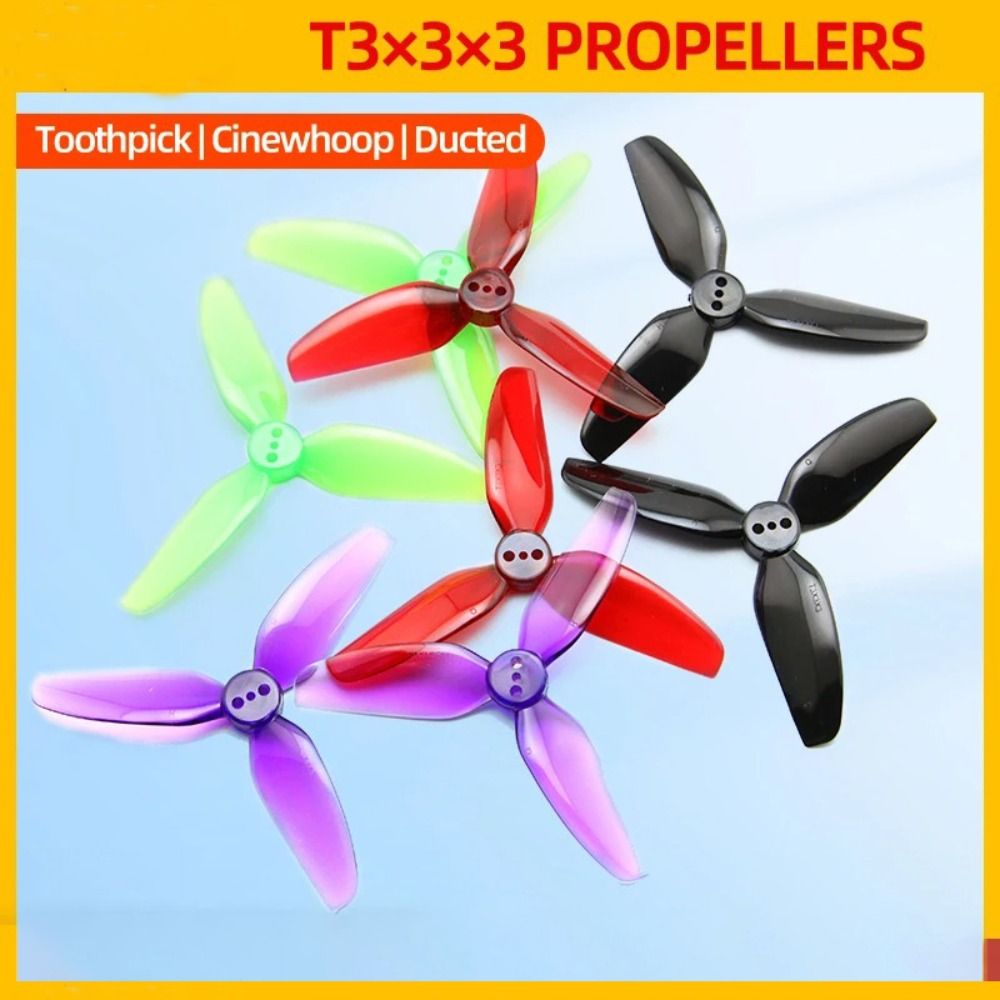 2Pairs HQProp T3X3X3 Propeller - Fpv Drone Goggles บทวิจารณ์และราคา