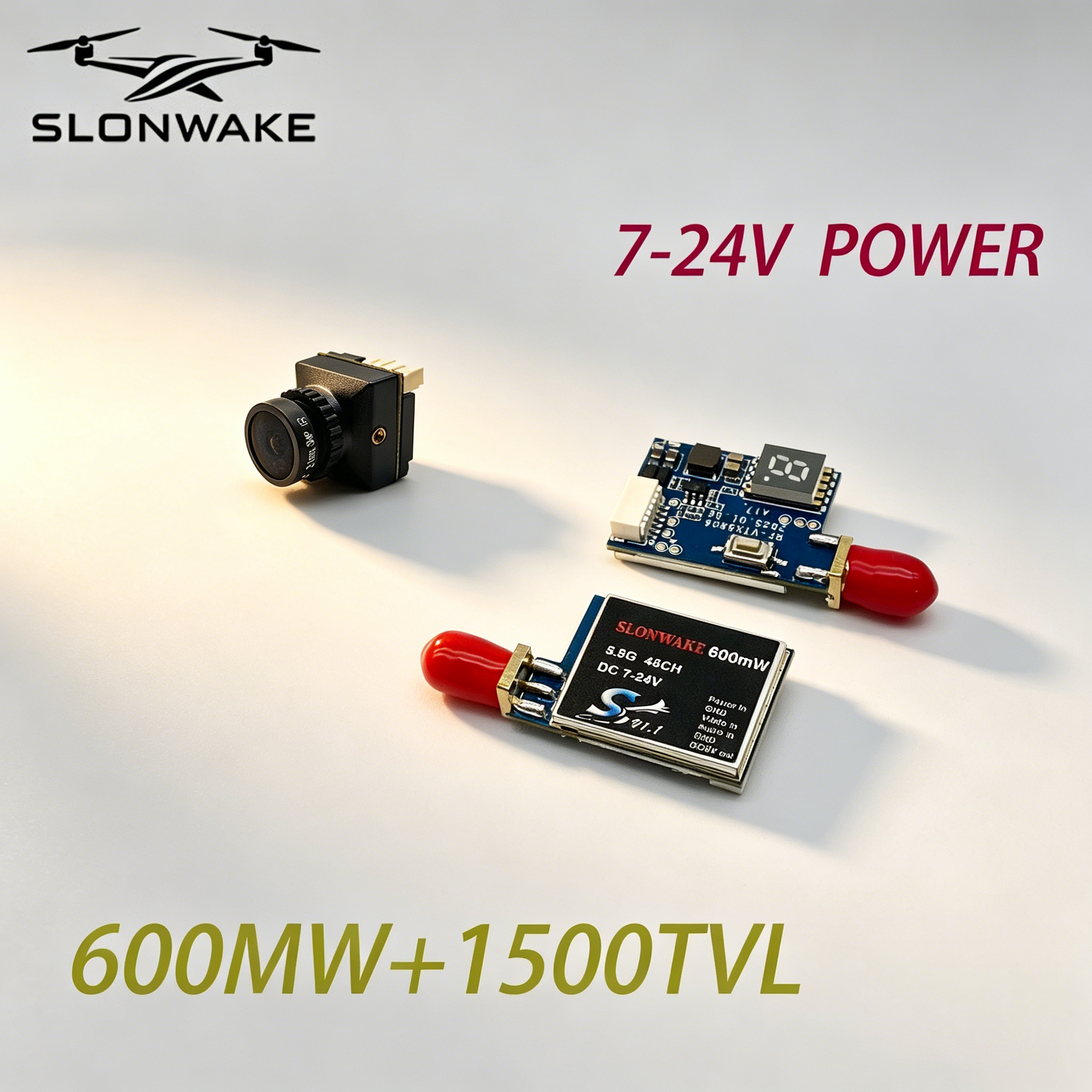 5.8GHz 600mw Video Transmitter - Fpv Drone Receiver บทวิจารณ์และราคา
