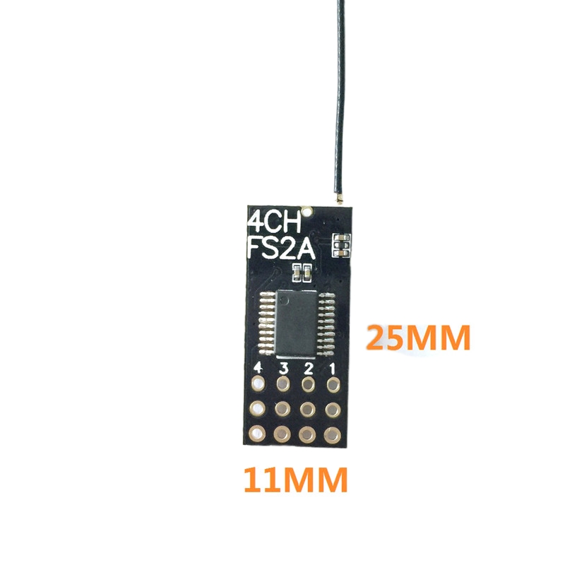 Flysky FS2A Mini Receiver 4CH  - Fpv Drone Battery บทวิจารณ์และราคา