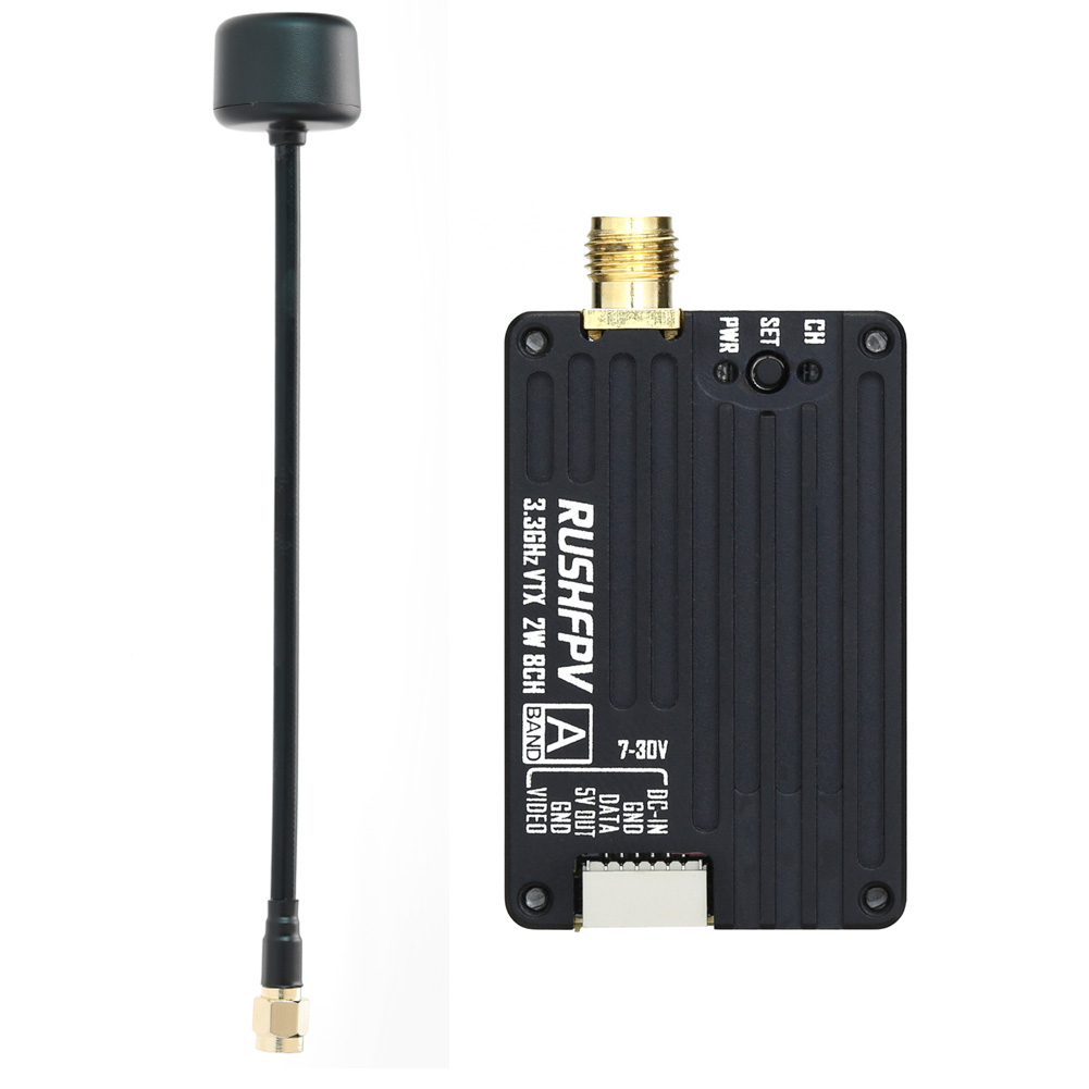 RUSHFPV 3.3G 2W VTX Transmitte - Fpv Drone Battery บทวิจารณ์และราคา