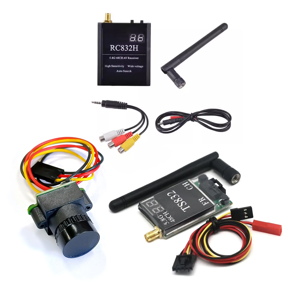TS832 Receiver +RC832 +1000TVL - Fpv Drone Antenna บทวิจารณ์และราคา