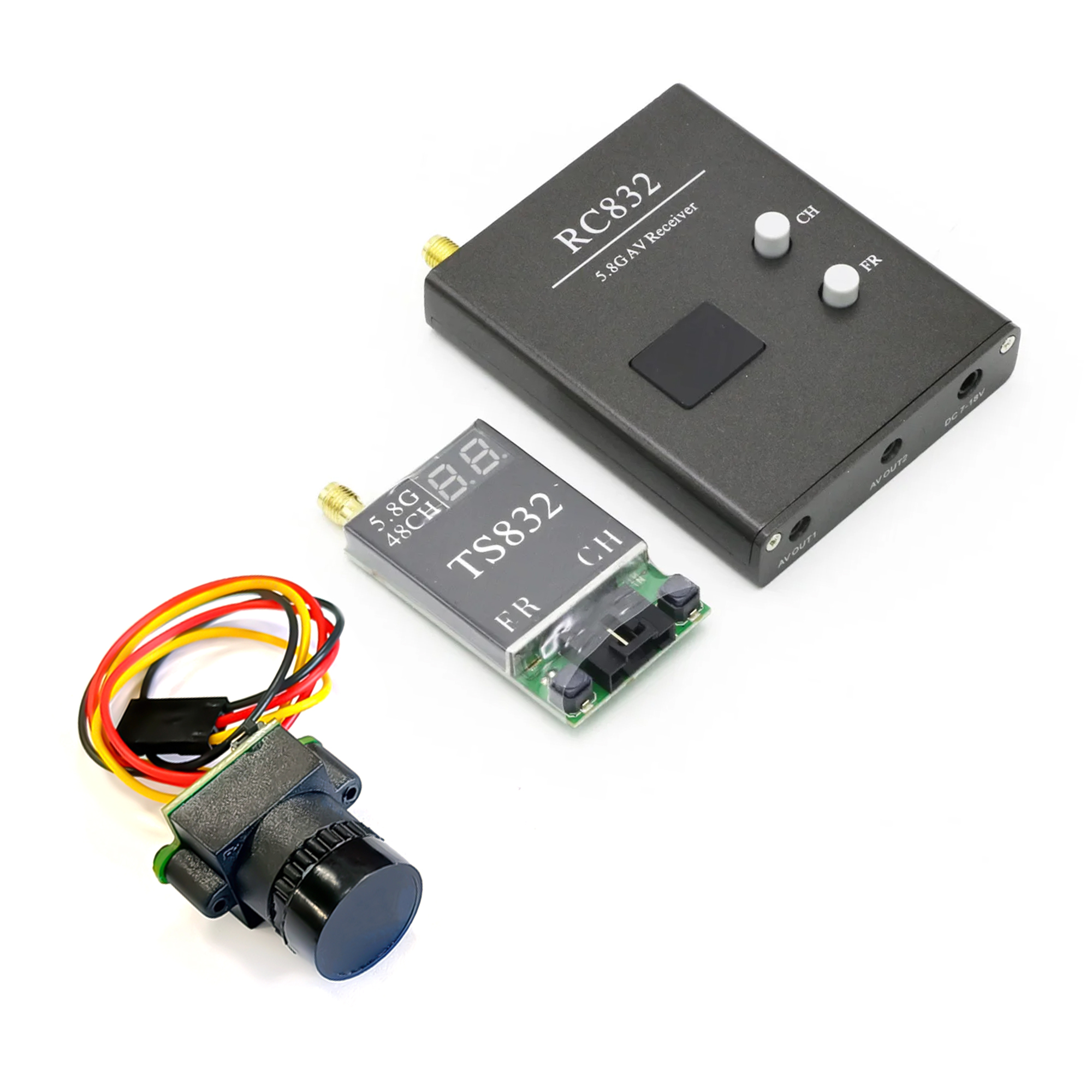 TS832 Receiver +RC832 +1000TVL - Fpv Drone Antenna บทวิจารณ์และราคา