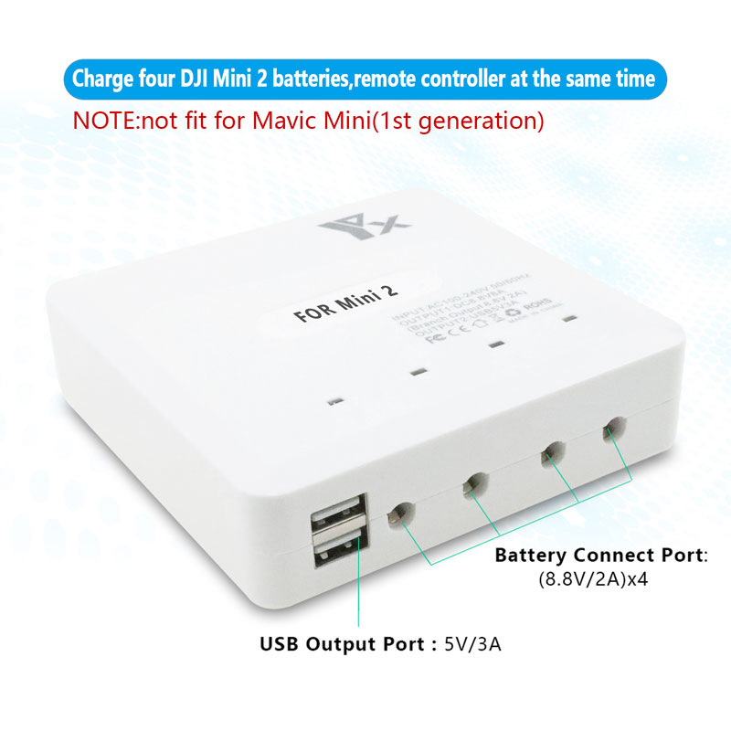 YX 6IN1 Fast Smart Battery Cha - Fpv Drone Charger บทวิจารณ์และราคา
