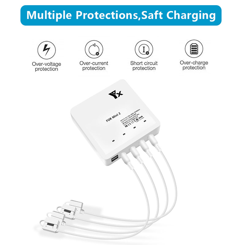 YX 6IN1 Fast Smart Battery Cha - Fpv Drone Charger บทวิจารณ์และราคา
