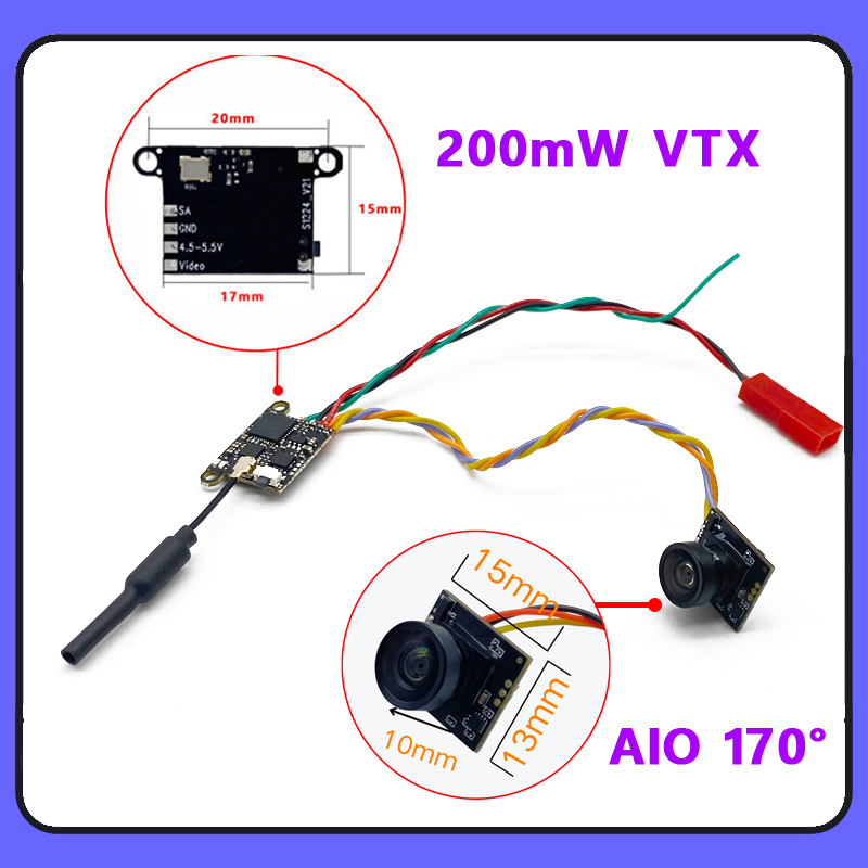 SLONWAKE 5.8G 1200TVL FPV Came - Fpv Drone Receiver บทวิจารณ์และราคา