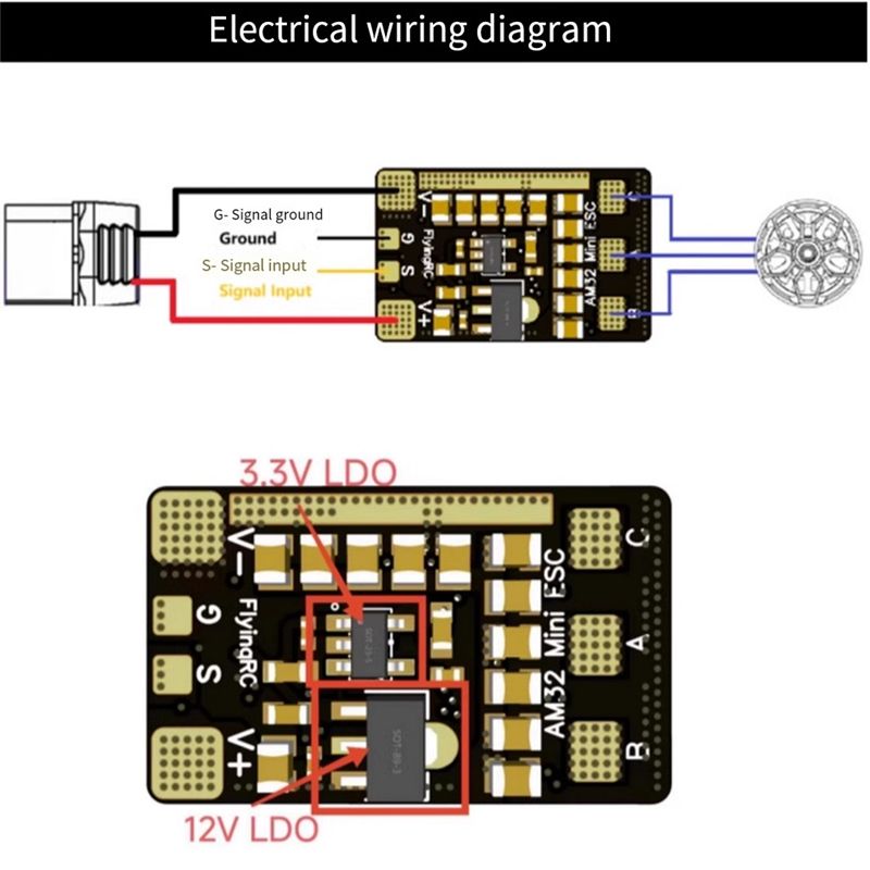 Best-AM32 ESC 40A 32-Bit Elect - Fpv Drone Esc บทวิจารณ์และราคา