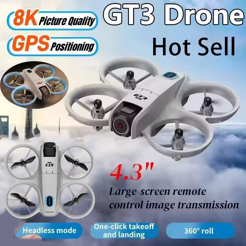 GT3 Drone 8K HD Dual Cameras G - Fpv Drone Charger บทวิจารณ์และราคา