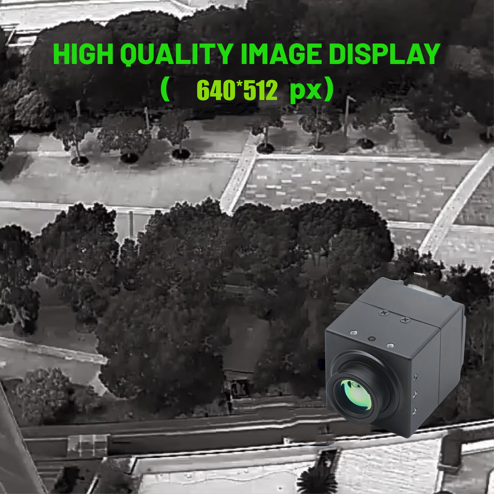 Uncooled 640x512 50Hz Radiomet - Fpv Drone Camera บทวิจารณ์และราคา