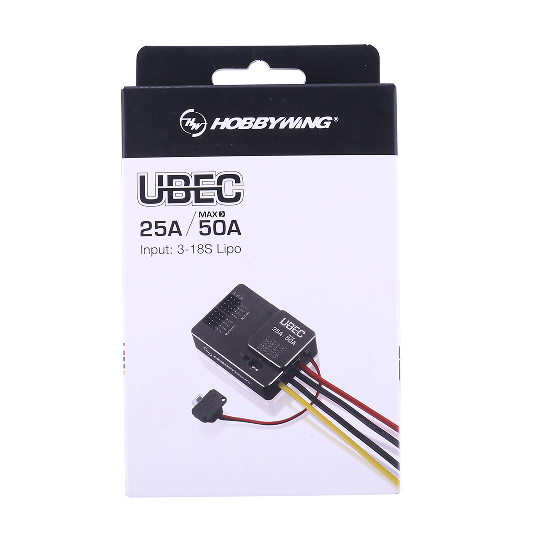 Hobbywing UBEC 25A HV 3-18S Mo - Fpv Drone Esc บทวิจารณ์และราคา